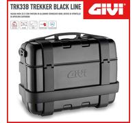 Side Case Givi Trk33B Trekker Black Line Monokey 33 Liters For Motorcycle