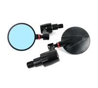 Side Convex Mirrors Motorcycle Fold The Rear View Mirror Side Mirrors For MT-07 FZ-07 FZ-09 MT-09 MT-10 XJ6 Handlebar End Mirror(RED)