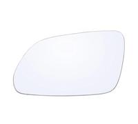 Side Convex Rearview Wing Side Mirror Glass Stick On No Based Plate For VW For Polo For MK4 9N 2005 2006 2007 2008 2009 Door Wing Mirror Replacement Glass(Left)
