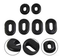 Side Cover Eyelets Kit for Honda Motorcycle Models CB100 CL125 SL350 CB550 - Durable Rubber Eyelets Assembly 6 Pieces