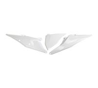 Side cover UFO PLAST 3-piece cover white OEM