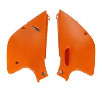 Side cover UFO PLAST cover 2-piece orange OEM