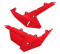 Side cover UFO PLAST cover 2-piece red OEM 00-26
