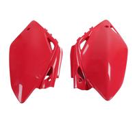Side cover UFO PLAST cover 2-piece red OEM 00-26