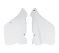 Side cover UFO PLAST cover 2-piece white OEM for Suzuki RM 250ccm Yr. 1989-1992