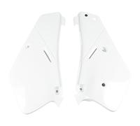 Side cover UFO PLAST cover 2-piece white OEM for Suzuki RM 80ccm Yr. 1986 - 1999