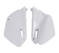 Side cover UFO PLAST cover 2-piece white OEM for Yamaha YZ 80 / 85ccm Yr.02-14