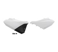 Side cover UFO PLAST cover 2-piece white OEM for Yamaha YZ 85ccm Yr. 2022 - 2025