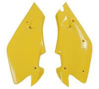 Side cover UFO PLAST cover 2-piece yellow OEM