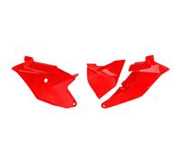 Side cover UFO PLAST cover 3-piece red OEM for Gas MC, KTM SX 85ccm Yr.2018-2024