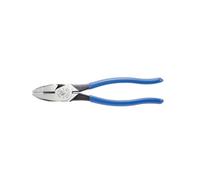 Side Cutter Linemans Pliers Cut ACSR, Screws, Nails, Hard Wire, 9-Inch Electrical Pliers Klein Tools D2000-9NE