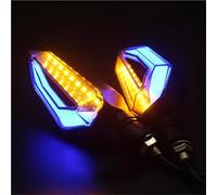 Side Direction Lamp Motorcycle Indicator Light Lamp For For CB500X For NC750X For CB750 For CRF 1100L African Twin For CBR650R 500R 650F(BLUE)