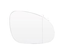 Side Door For Wing Mirror Compatible With Golf MK5 2003-2008 For Rabbit R32 2006-2009 For Passat B6 2005-2009 Car Side Rearview Mirror White Glass Heated Repair(Right)