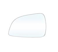 Side Door For Wing Mirror Compatible With Vauxhall For Astra H 2009 2010 2011 Side Door For Wing Mirror Glass Heated Convex Rearview Rear View With Plate Repair(Left)