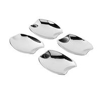 Side Door Handle Bowl Cover:Sleek and Stylish Chrome ABS Trim,for Fit Jazz GR 2020 to 2021,Easy Install and Long Lasting,4Pcs