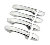 Side Door Handle Cover Decorate Chrome Trim Protection Sticker for Skoda for 2017 2018 2019 2021 Replacement Decor(Style 3)