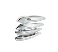 Side Door Handle Covers Trims Compatible With Mazda 3 For CX80 For 2024 2025 For MX30 2021 2022 2023 Car Door Handle Cover Trims Protector Sticker Styling(Silver)