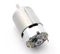 Side Door Lock Actuator Electric Door Lock Motor RS-775WC-9013 DC Motor speed Large torque DC Power Electric Motor 87mm Shaft with Cooling fan DIY Drill Wash