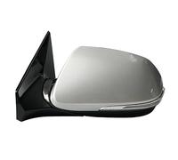 Side Door Mirror Assembly Car Mirror Rearview Assembly For Hyundai For Grand For Santa Fe XL 2017-2020 Mirrors Folding Steering Lamp Lens(Gray,Only Left)