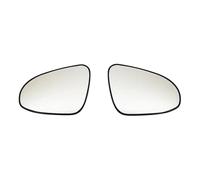 Side Door Mirror Glass Car Heated Mirror Glass For TOYOTA For PRIUS C (2011-2015) AQUA, For COROLLA AXIO 2012-2018 Rearview Mirror Car Wing Mirrors Glasses(A pair)