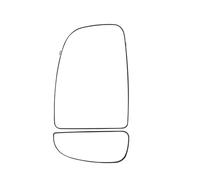 Side Door Mirror Glass Compatible With C&itroen For Relay Third Generation 2006-2023 Left Right For Wing Mirror Glass Heated Driver Passenger Side Upper Lower