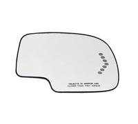 Side Door Mirror Glass Compatible With Chevy For Avalanche For Silverado 1500 2500 3500 2003 2004 2005 2006 2007 Side Mirror Glass Left Right Heated Rear