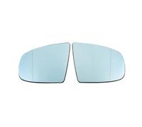 Side Door Mirror Replacement For BMW For X6 For E71 For E72 For X5 For E70 2007-2014 Car Left Right Side Mirror Glass Heated Blue Auto Exterior Parts 51167174981(1 Pair)