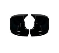 Side Door Mirror Shells Housing Carbon Fiber Car Rear View Door Wing Side Mirror Cover Caps Shell Case For X3 F25 For Pre-Facelift 2010 2011 2012 2013 Door Mirror Cap(Gloss Black)
