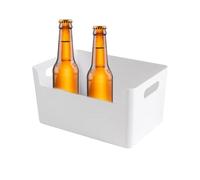 Side Door Refrigerator Storage Box Fresh Food Cooler Stop In Handle Design For Meat, Vegetables, Pasta, Fruit, Egg Storage Box, S