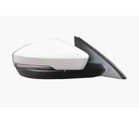 Side Door Wing Mirror For Skoda For Octavia 2014 2015 2016 2017 Car Outside Rearview Mirrors Side Rear View Mirror Assembly With Heating 6-wire Folding Wing Door Mirror(1pcs polar white R)