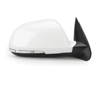 Side Door Wing Mirror For Skoda For Octavia 2018 2019 2020 Rearview Mirror Assembly Car Side Rear View Mirrors 7-wire Folding Wing Door Mirror(Polar white R)