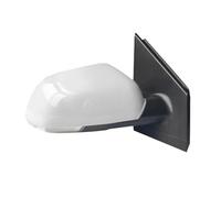 Side Door Wing Mirror For VW For Polo 2006 2007 2008 2009 2010 2011 Car Door Side Mirror Rearview Assembly Manual Adjustment Folding Wing Door Mirror(1pcs polar white R)