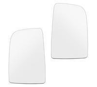 Side Door Wing Mirror Glass For Freightliner For Sprinter Second Generation NCV3 2006-2018 Left Right Side Wing Mirror Glass Rearview Stick On Convex Wide Angle(Left and Right)