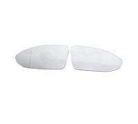 Side Door Wing Mirror Glass Left Right Heated Rear Mirror Glass For Golf 8 MK8 VIII 8R R For GTI GTE GTD 2020-2024 W/Lane Assist 5H0857521 5H0857522(Pair)