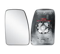 Side Door Wing Mirror Replacement Glass 85mm Driver Right Side O/S Heated with Back Plate for Renault Master Vauxhall Movano Nissan NV400 Interstar 2010-2024