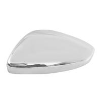 Side Door Wing Rearview Mirror Cover Cap Exterior Rear View Mirror Case For Peugeot 208 2008 2012 2013 2014 2015 2016-2019 Wing Mirror Cover Cap(Chrome Left)