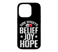Side Effects Belief Joy Hope Placebo Case for iPhone 14 Pro