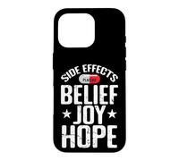 Side Effects Belief Joy Hope Placebo Case for iPhone 16 Pro