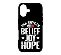Side Effects Belief Joy Hope Placebo Case for iPhone 17
