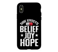 Side Effects Belief Joy Hope Placebo Case for iPhone X/XS