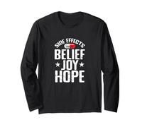 Side Effects Belief Joy Hope Placebo Long Sleeve T-Shirt