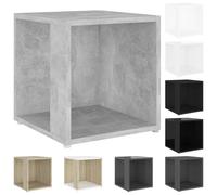 Side End Table Slim Sofa Night Stand Bedside Drawer Storage Cabinet Wooden Color