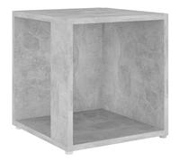Vidaxl Side Table Concrete Grey 33X33X34.5 Cm Engineered Wood