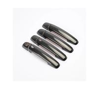 Side Exterior Door Handle Cover Car Door Handle Cover Trim Sticker Styling Accessories Chrome Carbon Fiber Replacement for Suzuki for Swift 2005-2017(Carbon B)(Carbon B)