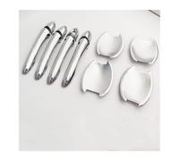 Side Exterior Door Handle Cover Replacement for Hyundai for Sonata I45 2011 2012 2013 2014 2015 Chrome Car Door Handle Cover Trim Sticker Styling Accessories(3)(6)