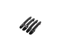 Side Exterior Door Handle Cover Replacement for Mazda Cx-5 Cx5 CX 5 2012-2022 Car Styling Accessories Gloss Black Chrome Car Door Handle Cover Trim(OneColor)(Black)