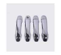 Side Exterior Door Handle Cover Replacement for Toyota for Camry 2012-2016 Glossy Black Chrome Car Side Door Handle Cover Trim Sticker Car Accessories(Black)(OneColor)