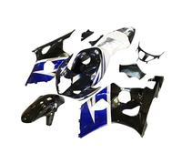 Side Fairing Covers Motorcycle blue white black fairings set OEM Fairing kit ABS Plastic For GSXR1000 K3 For GSXR 1000 2003 2004