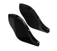 Side Fairing Covers Motorcycle Fairing Side Wings Windshield Air Deflector Black Cover For Touring FLHX FLHT For Road King For Street Glide 1996-2013