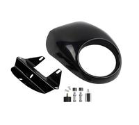 Side Fairing Motorcycle Front Headlight Fairing Cowl For Sportster XL 883 1200 For Dyna FX 1973-UP Motorbike 5-3/4" Headlamp Cover